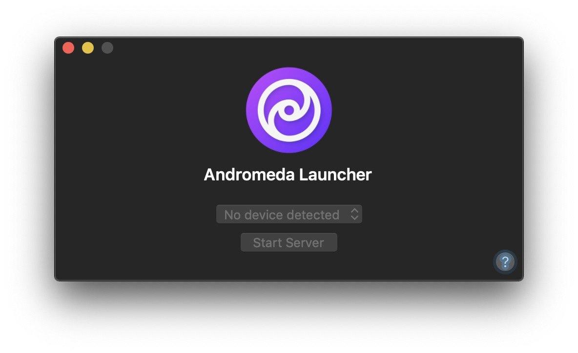 andromeda mac client